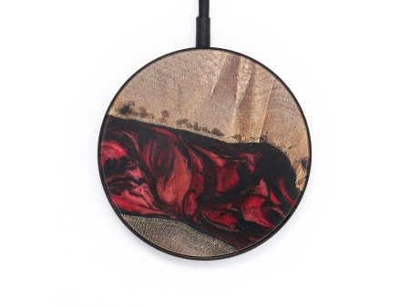 Circle ResinArt Wireless Charger - Jimmie (Red, 727683) Sale