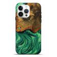 iPhone 15 Pro Max Wood Live Edge Phone Case - Phuoc (Green, 728545) Fashion