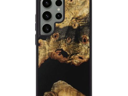 Galaxy S24 Ultra Wood Phone Case - Gaige (Pure Black, 731249) For Cheap