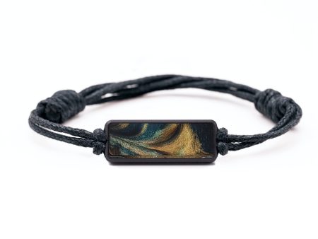 Classic ResinArt Bracelet - Clint (Teal & Gold, 728720) on Sale