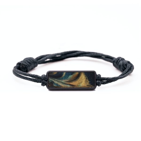 Classic ResinArt Bracelet - Clint (Teal & Gold, 728720) on Sale