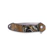 EDC Wood Pocket Knife - Ahmed (Black & White, 729595) Online Sale