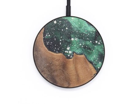 Circle Wood Wireless Charger - Staci (Cosmos, 726878) Discount