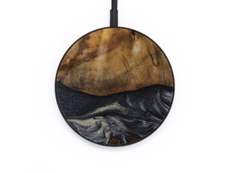 Circle Wood Wireless Charger - Tula (Black & White, 728669) Online now