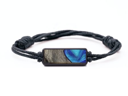 Classic Wood Bracelet - Shane (Blue, 727340) Sale