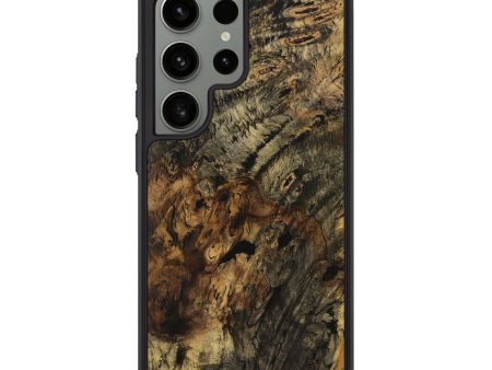 Galaxy S24 Ultra Wood Phone Case - Atta (Wood Burl, 730077) For Sale