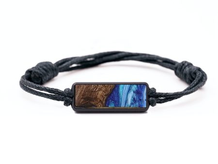 Classic Wood Bracelet - Wilma (Blue, 727341) For Cheap