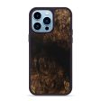 iPhone 14 Pro Max Wood Phone Case - Yogesh (Pure Black, 731049) Fashion