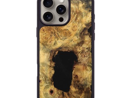 iPhone 16 Pro Max Wood Phone Case - Addisyn (Wood Burl, 726322) Supply