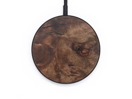 Circle Wood Wireless Charger - Alison (Black & White, 726893) Online Hot Sale