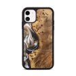 iPhone 11 Wood Phone Case - Mina (Black & White, 727541) Discount