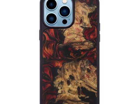 iPhone 14 Pro Max Wood Phone Case - Vale (Red, 728875) Online now