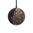 Circle Wood Wireless Charger - Justin (Pure Black, 726895) Cheap