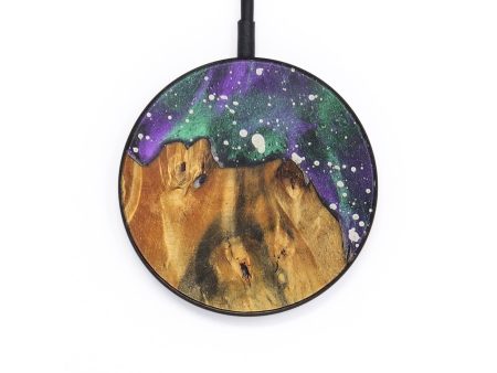 Circle Wood Wireless Charger - Linda (Cosmos, 726882) Discount