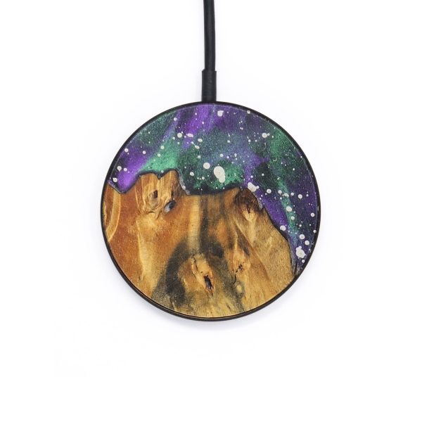 Circle Wood Wireless Charger - Linda (Cosmos, 726882) Discount