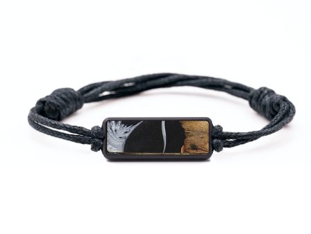 Classic Wood Bracelet - Sabrina (Black & White, 727357) Fashion