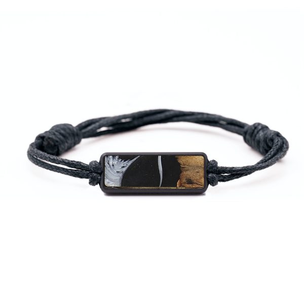 Classic Wood Bracelet - Sabrina (Black & White, 727357) Fashion