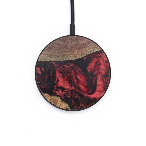 Circle ResinArt Wireless Charger - Kathleen (Red, 727679) Supply