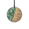 Circle Wood Wireless Charger - Luisa (Green, 731143) For Sale