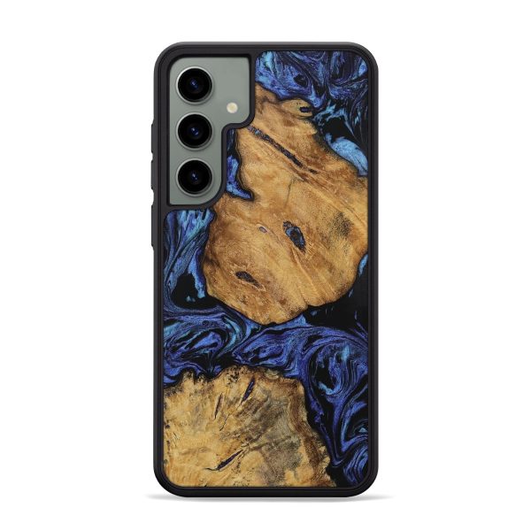 Galaxy S24 Plus Wood Phone Case - Brita (Blue, 729086) Fashion