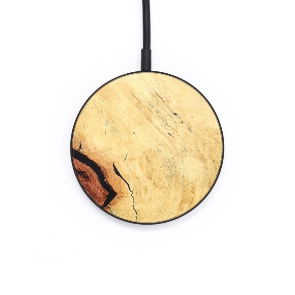 Circle Wood Wireless Charger - Jenny (Wood Burl, 726597) Discount