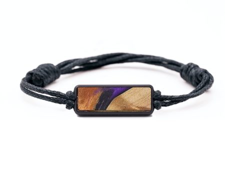 Classic Wood Bracelet - Rachel (Purple, 727335) For Discount