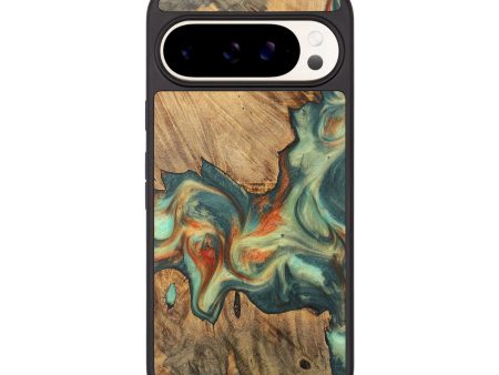 Pixel 9 Wood Phone Case - Gayleen (Green, 727639) Sale