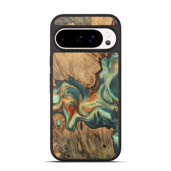 Pixel 9 Wood Phone Case - Gayleen (Green, 727639) Sale