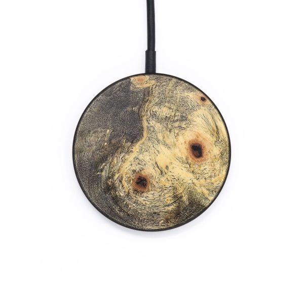 Circle Wood Wireless Charger - Lilith (Wood Burl, 726596) on Sale