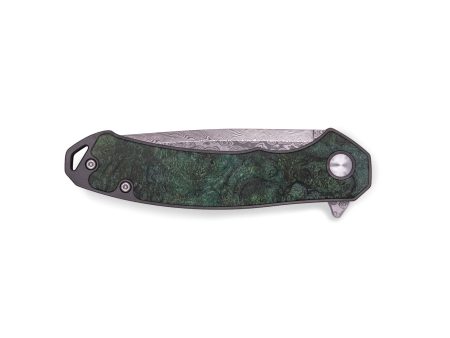 EDC Wood Pocket Knife - Celeste (Wood Burl, 727310) Hot on Sale