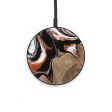 Circle Wood Wireless Charger - Ephriam (Black & White, 730032) Fashion