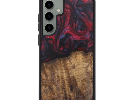 Galaxy S24 Plus Wood Phone Case - Geovanni (Red, 727183) Online now