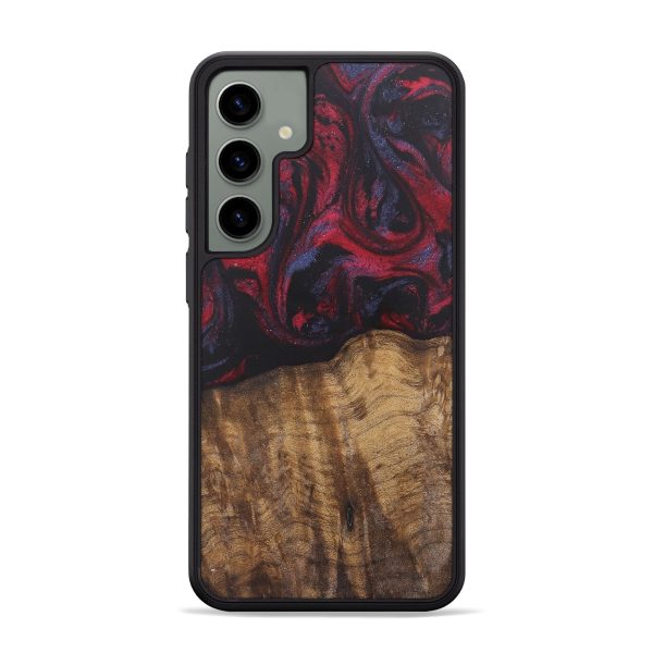 Galaxy S24 Plus Wood Phone Case - Geovanni (Red, 727183) Online now