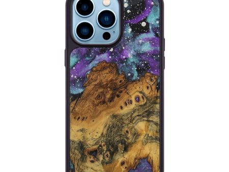 iPhone 14 Pro Max Wood Phone Case - Leena (Cosmos, 730130) For Sale