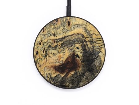 Circle Wood Wireless Charger - Tobias (Wood Burl, 727289) Cheap