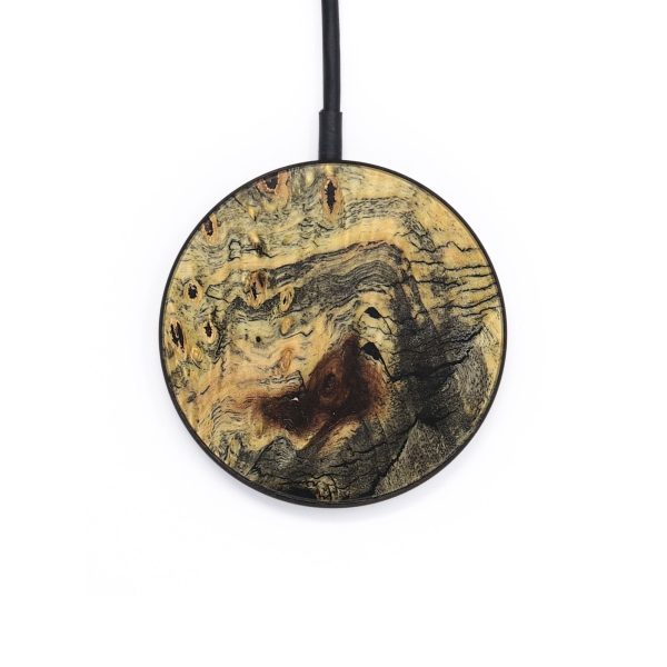 Circle Wood Wireless Charger - Tobias (Wood Burl, 727289) Cheap