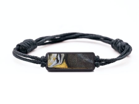 Classic Wood Bracelet - Shelby (Black & White, 728746) For Cheap