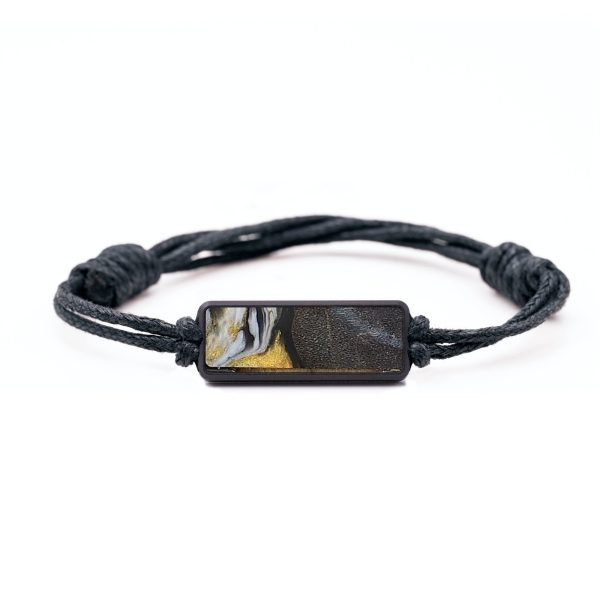 Classic Wood Bracelet - Shelby (Black & White, 728746) For Cheap