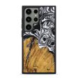 Galaxy S24 Ultra Wood Phone Case - Celinka (Black & White, 728650) Online Hot Sale