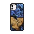 iPhone 11 Wood Phone Case - Rachele (Blue, 729048) Cheap