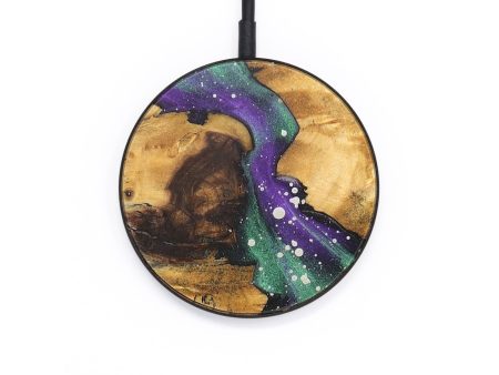 Circle Wood Wireless Charger - Marjorie (Cosmos, 726891) Online Sale