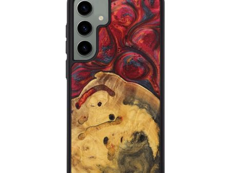 Galaxy S24 Plus Wood Phone Case - Angela (Red, 726522) For Cheap