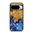 Pixel 9 Wood Phone Case - Dollye (Blue, 730423) Hot on Sale