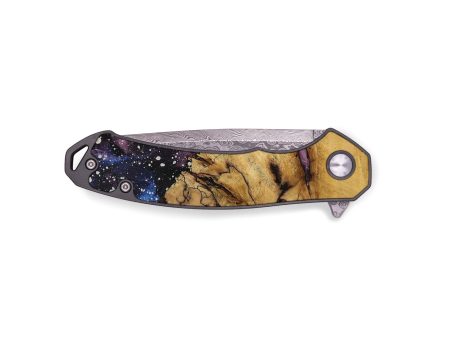 EDC Wood Pocket Knife - Gino (Cosmos, 728403) Online now