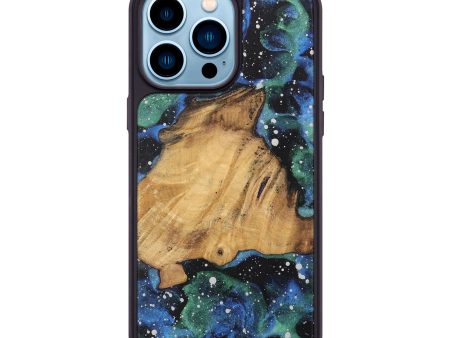 iPhone 14 Pro Max Wood Phone Case - Lorelle (Cosmos, 729331) Hot on Sale