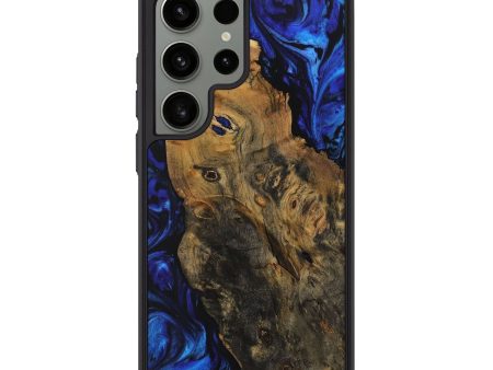 Galaxy S24 Ultra Wood Phone Case - Jaheim (Blue, 729779) Discount