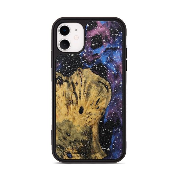 iPhone 11 Wood Phone Case - Olwen (Cosmos, 728417) Online now