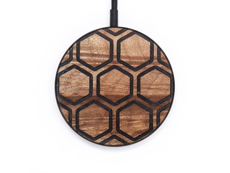 Circle Wood Wireless Charger - Charlee (Pattern, 726605) For Sale