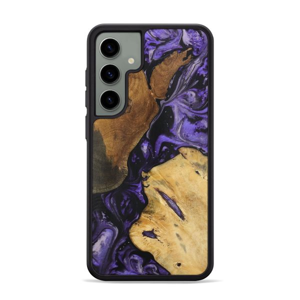 Galaxy S24 Plus Wood Phone Case - Bettylou (Purple, 727497) Online