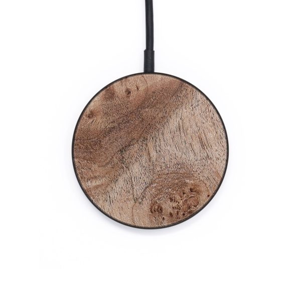 Circle Wood Wireless Charger - Juniper (Wood Burl, 726590) Online Sale